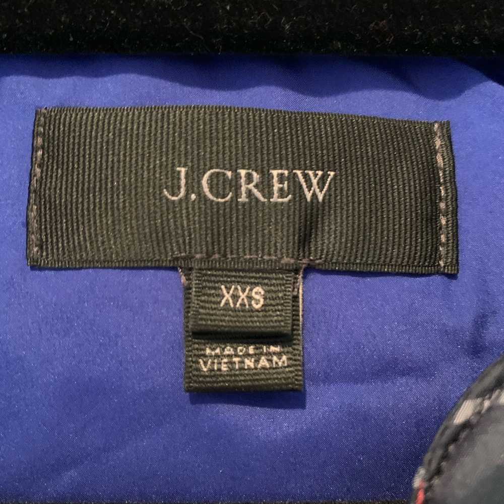 J. Crew plaid puffer Vest - Picture 6 of 6